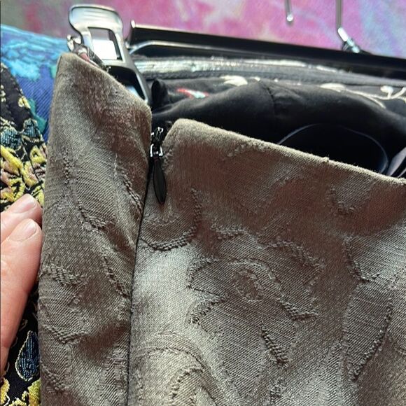 Floral Patchwork Strapless Dress - Picture 9 of 9